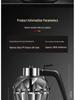 Diamond Glass Press-Type Oil Pot - Transparent, Exquisite Design, Visible Colors