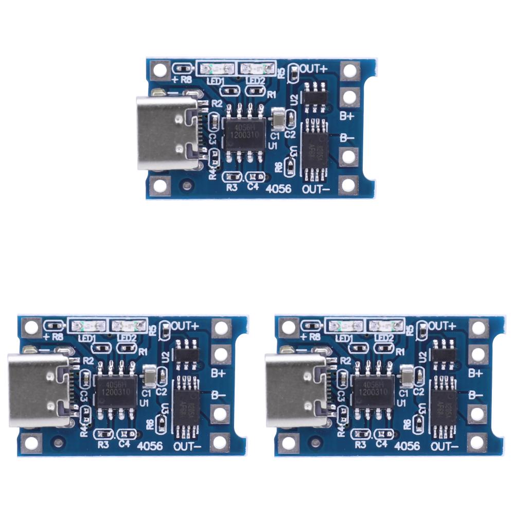 20-1PC Type-c 5V 1A 18650 TP4056 Lithium Battery Charger Module Charging Board With Protection Dual Functions