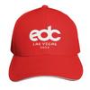 EDC las Vegas  Baseball Cap Lightweight Packable Gift for Him Her Casual Daily Wear