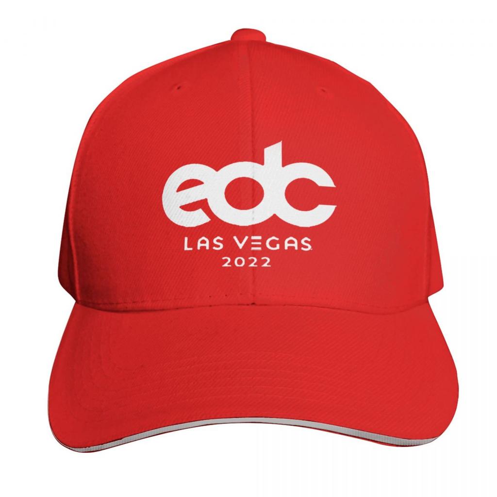 EDC las Vegas Baseball Cap Lightweight Packable Gift for Him Her Casual Daily Wear