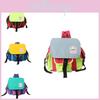 Color Contrasting Fashionable Canvas Backpacks For Boys And Girls Daily Outings