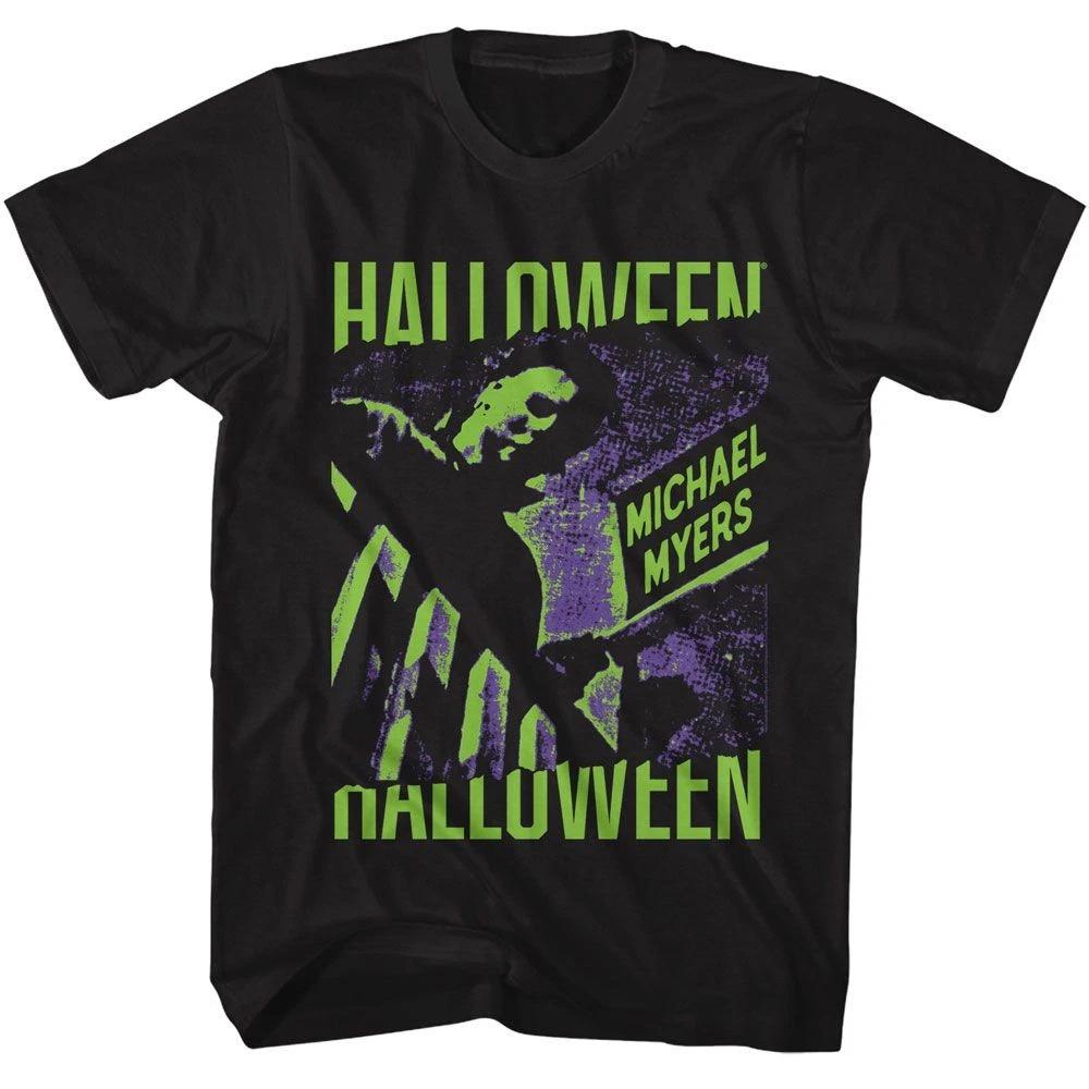 Halloween - Michael Myers 2C - American Classics - Solid Black Adult Short Sleev S