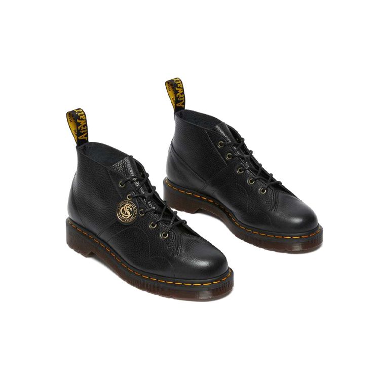 Dr. Martens Church Buckingham British Durable Short Boots Unisex boots Black 26857001