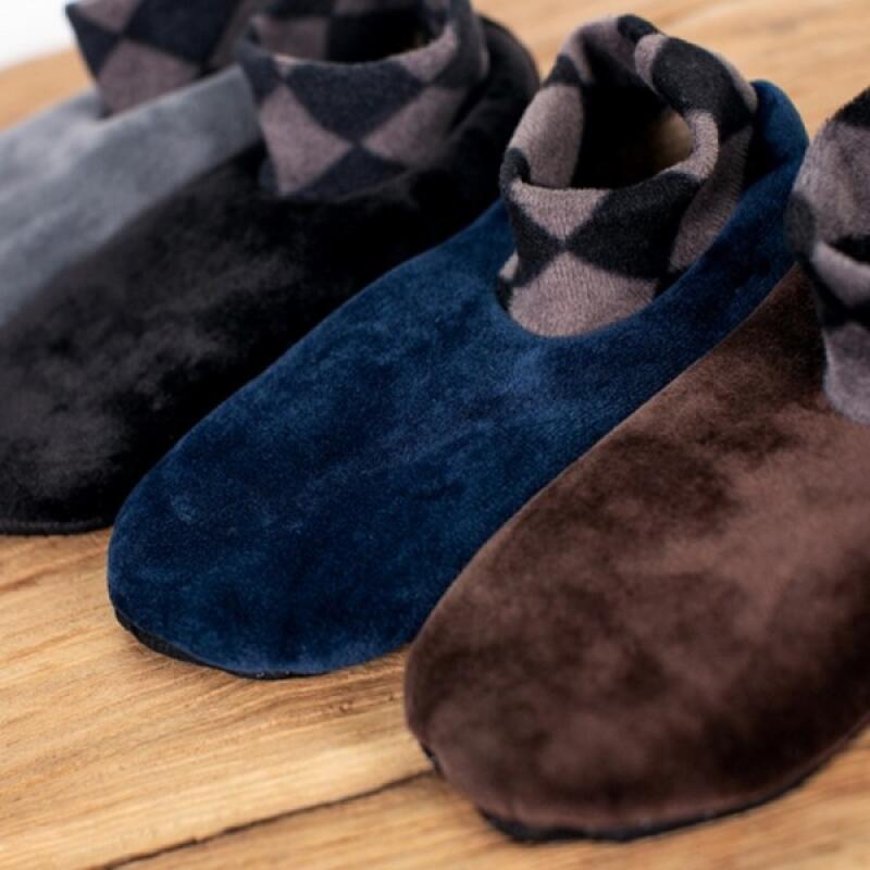 Fleece thermal socks, random color, cold-weather socks, winter socks Women s velvet slippers plain (random color)