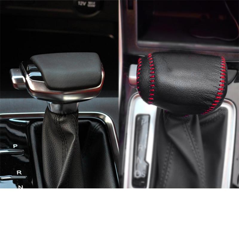 For Changan CS35 Plus CS85 Coupe CS75 CS55 Leather Car Gear Shift Collars Cover Automatic Gear Head Shift Knob