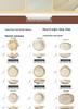 Retro Hand-Brushed Coarse Pottery Salad Plate: High-Style Tableware for Home and Homestay.