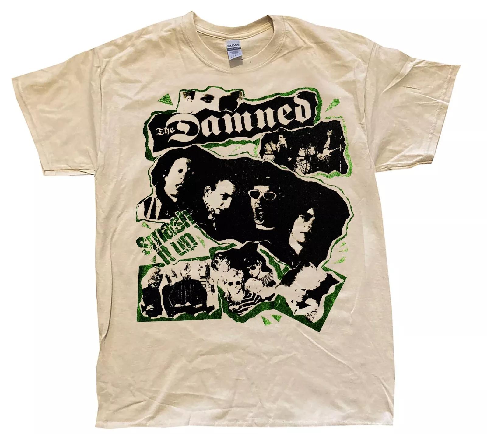 The Damned Smash It Up Vintage Style T-Shirt 4XL