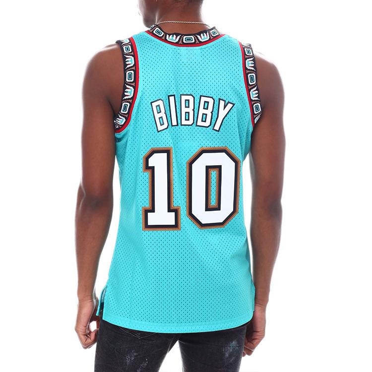 Mitchell & Ness Vancouver Grizzlies Road 1998 99 Mike Bibby Swingman Jersey SMJYGS18219-VGRTEAL98MBI