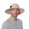 Men's Wide-Brim Sunshade Hat - Anti-UV, Outdoor, Summer, Mountaineering, and Fishing Hat