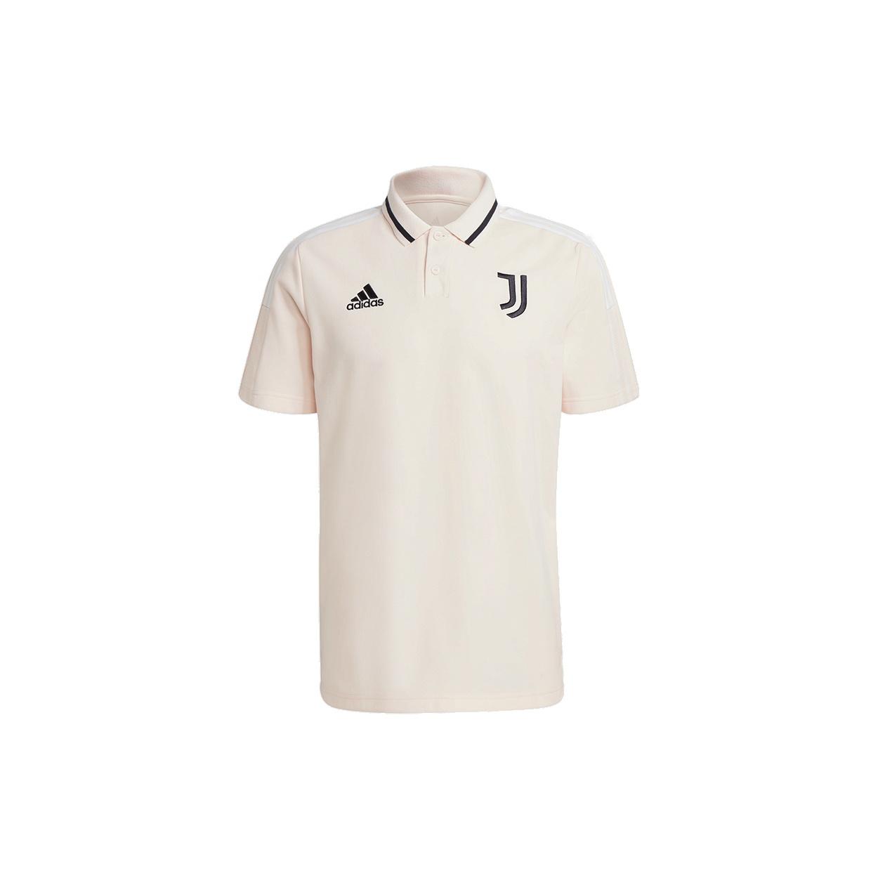 adidas Juve Polo Juventus Soccer/Football Sports Short Sleeve Polo Shirt Pink Men s GK8609 XS