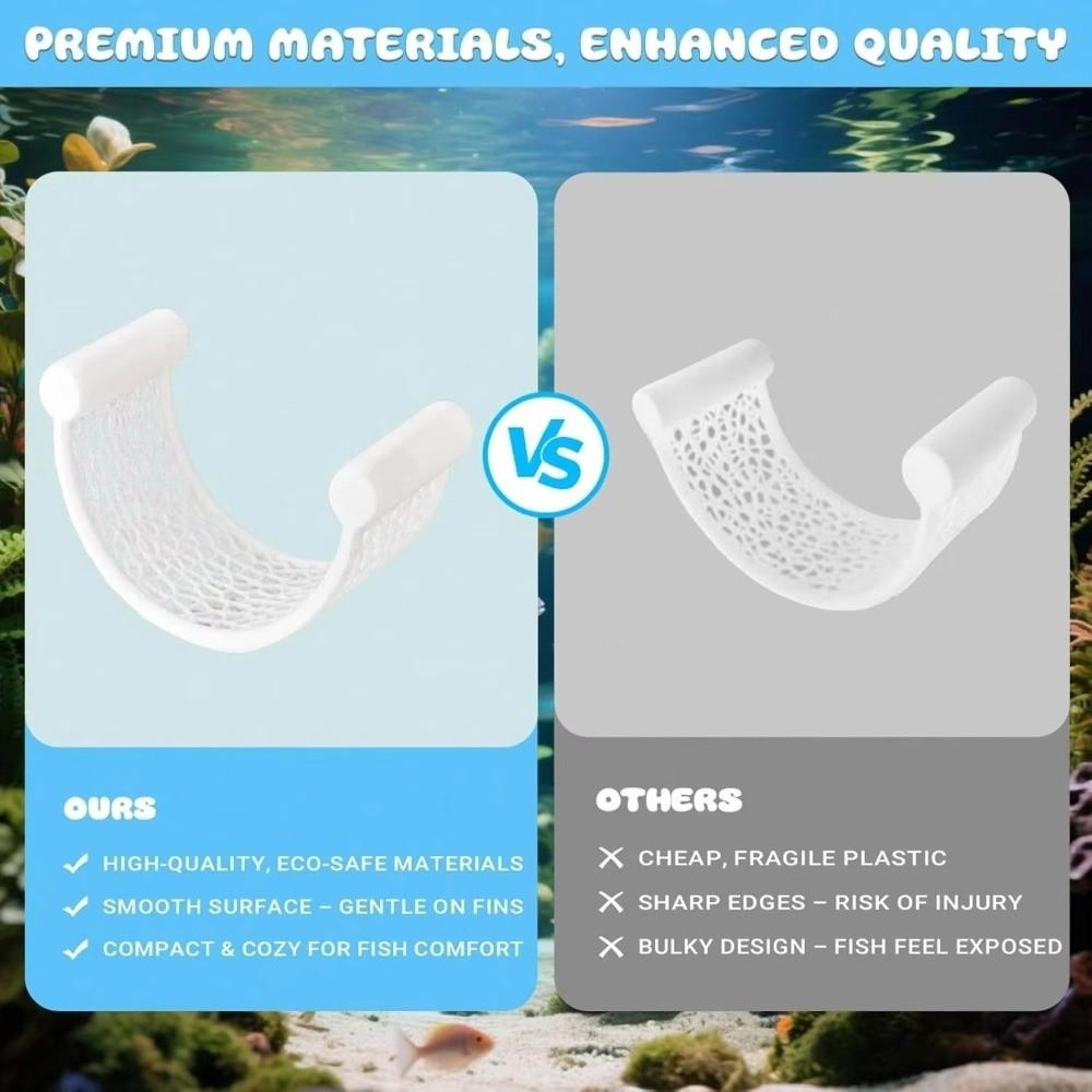 3D Printing Floating Fish Betta Hammock Low Flow Tanks Fish Accessories Floating Rest Platform Floating Design