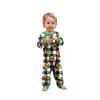 Parent-child Christmas Print Home Suit Long-sleeved Top And Pants
