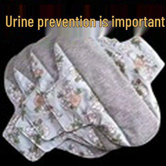 Graphene Antibacterial Washable Cotton Sanitary Pads - Soft, Breathable, Pure Cotton for Urine Leakage