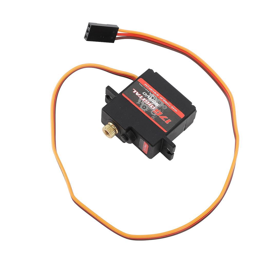 17G RC Digital Servo High Torsion Fast Response Precise Control Sturdy Durable RC Servo for 118