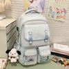School bag high value high school student Korean ins sweet sister two-piece back