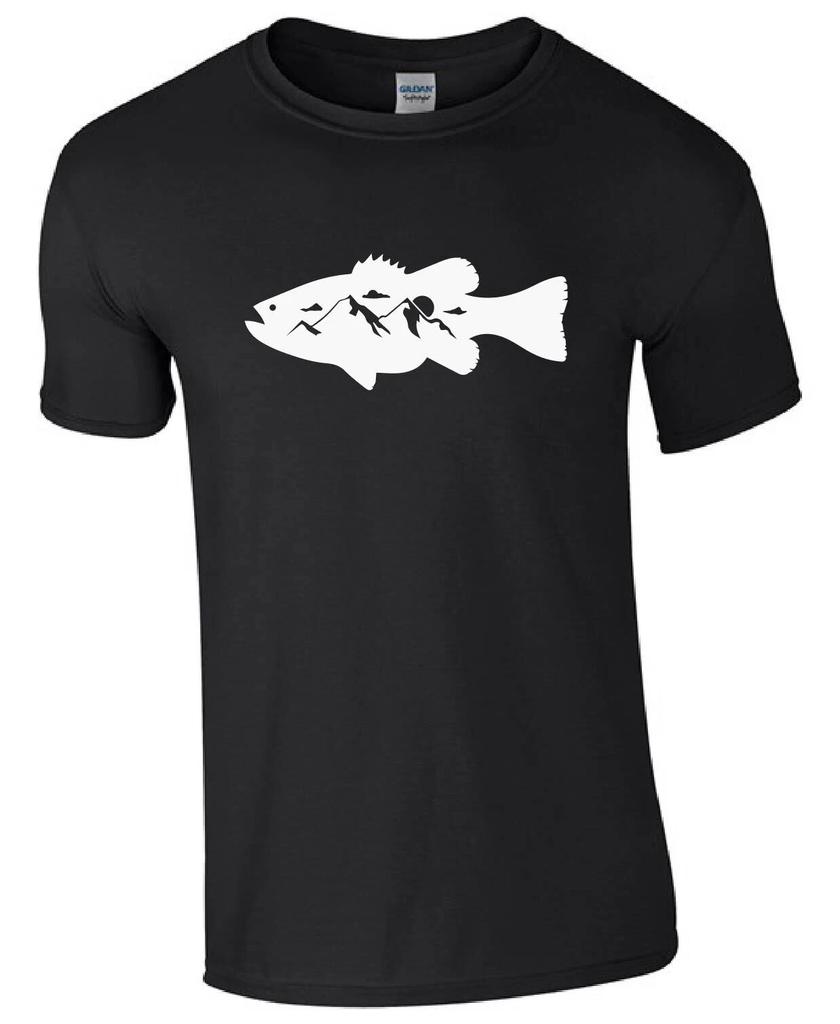 Fishing Outdoor Fish Design Kids/Adults Top T-shirt