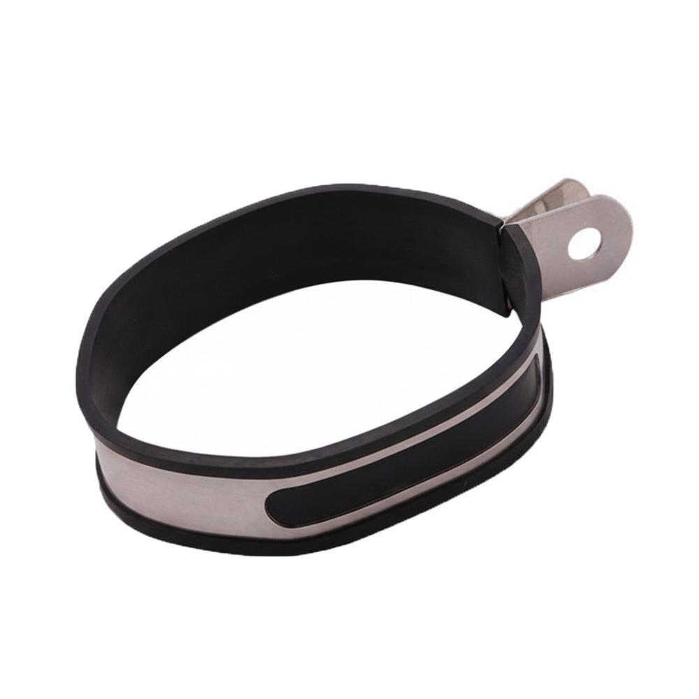 Support Tail Muffler Fixed Ring Pipe Fixing Bracket Motorcycle Exhaust Pipe Protector Exhaust Clamp