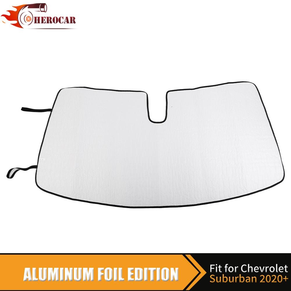 Foldable Windshield Sunshade Sun Visor UV Protect For Suburban Tahoe YUKON +