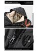 Men's Plus Size Mid-Length Hooded Cotton Jacket - Loose, Trendy & Padded