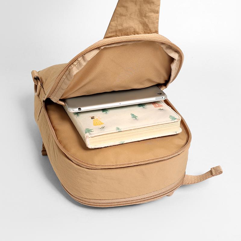 Multi-Compartment Chest Bag Mobile Phone Bag Multi-Functional Waterproof Unisex Shoulder Bag Crossbody Bag