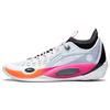 New LiNing Wade 808 Ultra Durable Breathable Low Top Basketball Shoes Men's White Pink ABAS113-1