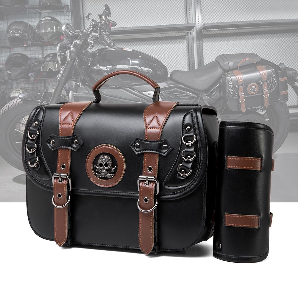 

Harley Motorcycle Accessories Modified Side Luggage, Knight Locomotive Trailer, Prince Cruise Equipment Side Bag