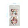 English Inspirational Stickers 100 Laser Stars Shiny Water Cup Computer Decoration DIY Waterproof Suitcase Stickers