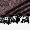 Fashion Cashew Jacquard Tassel Polyester Long Towel Versatile Ladies Outer Warm Travel Shawl Scarf