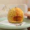 Cartoon Simulation Fruit Hat Unique Party Costume Head Cover Whimsical Food Shape Hat  Themed Event