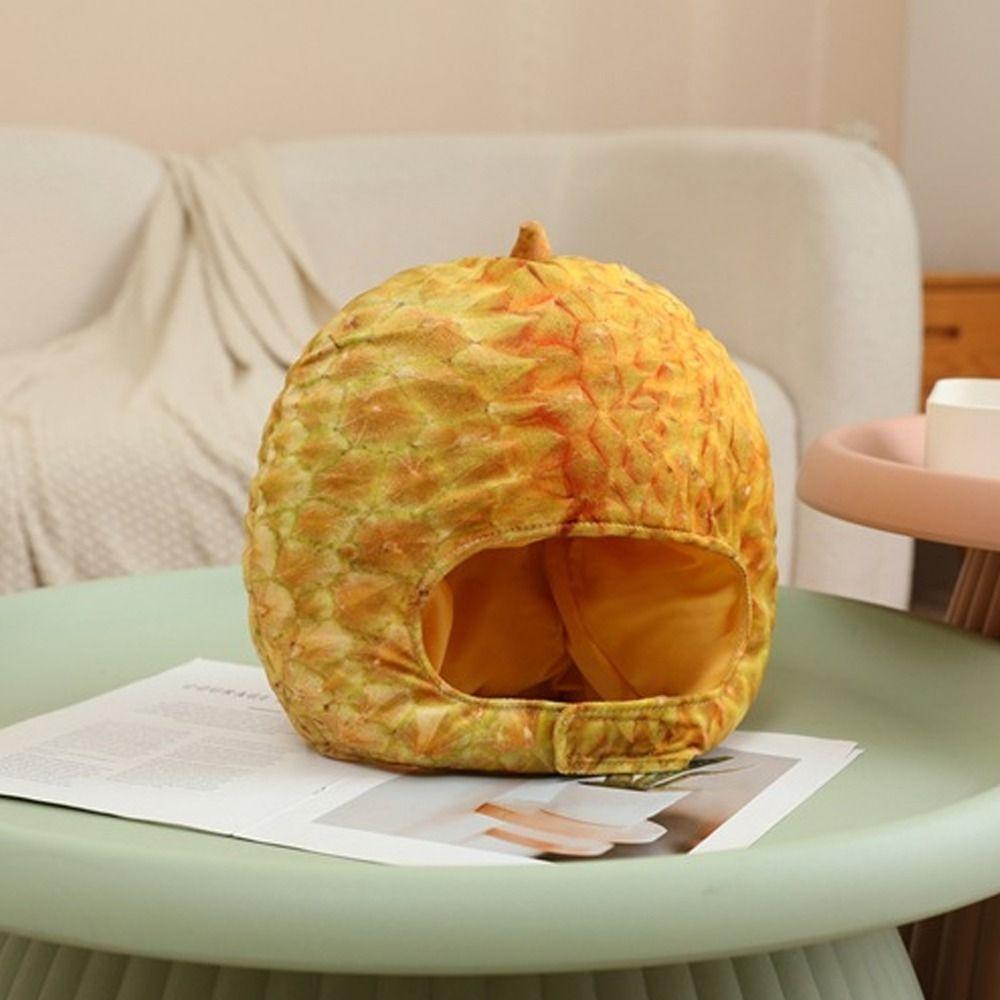Cartoon Simulation Fruit Hat Unique Party Costume Head Cover Whimsical Food Shape Hat Themed Event