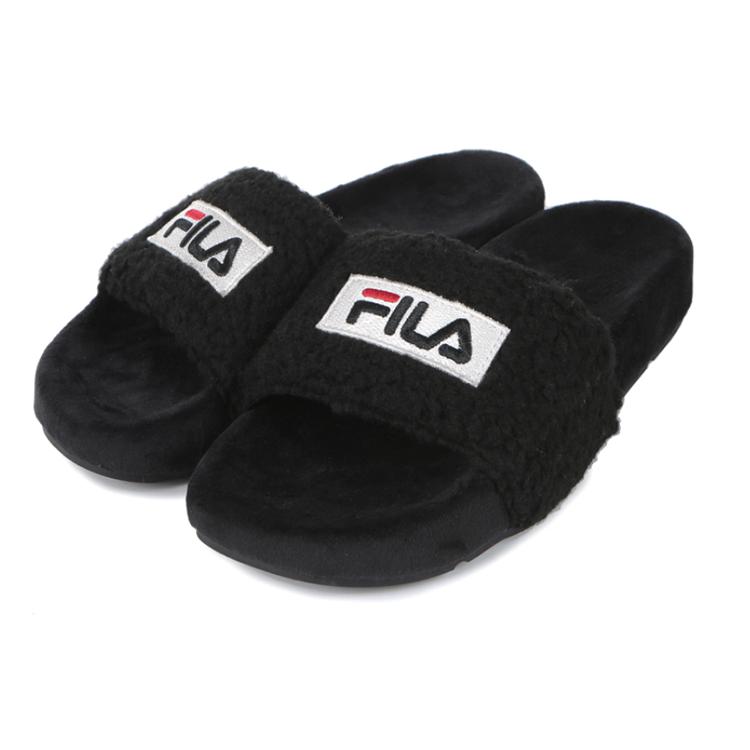 FILA Drifter Slide Slippers Unisex Black 1SM00817_001
