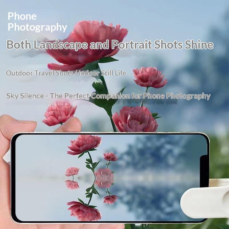 Smartphone Camera Mirror Reflection Clip Kit Universal Fit All Phone Models Portable Tool for Creative Vlog & Travel Photography