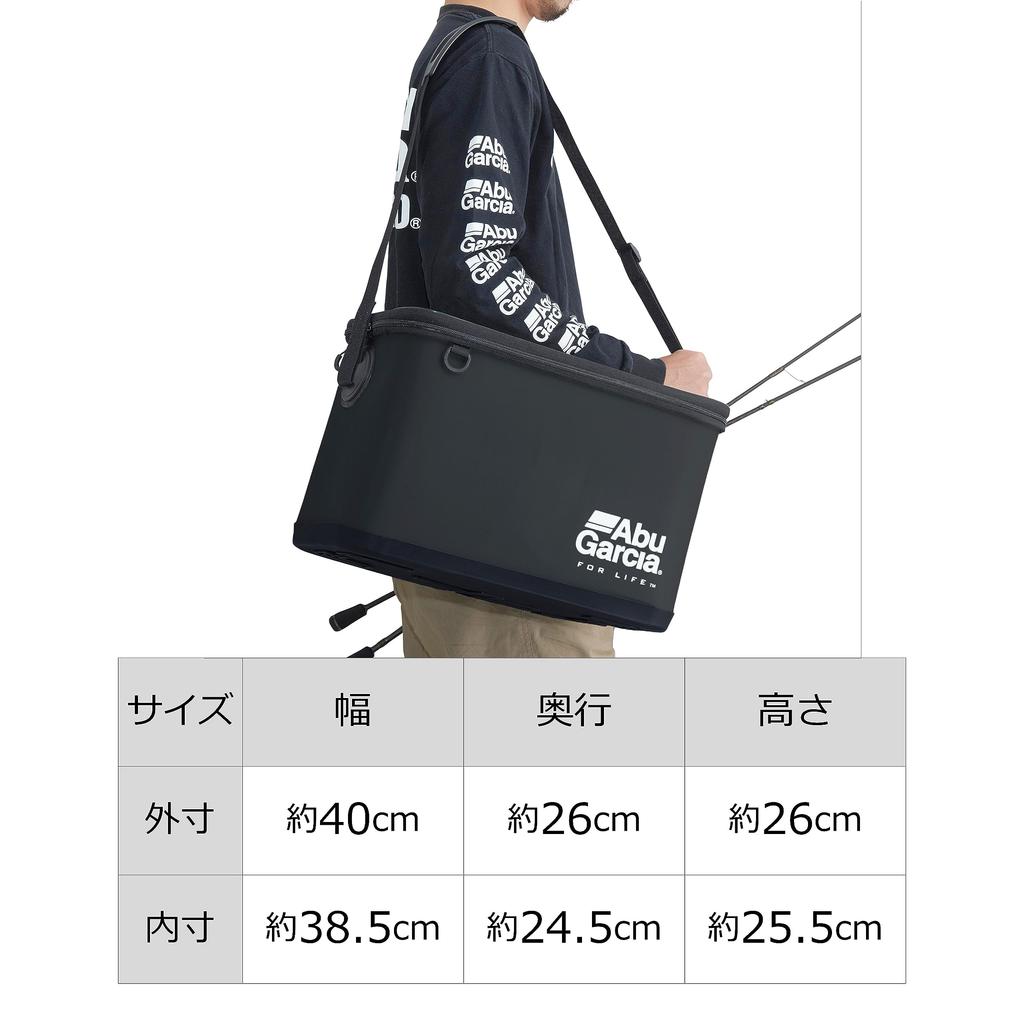 [Abu Garcia] EVA Shoulder Bag 40 BLK Black