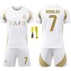2425 Riad Victory Zweites Auswärtsfußballtrikot Nr. 7 C Ronaldo 10 Mane Set für Erwachsene Kinder Männer Frauen