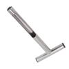 Bodenprobenehmer Sonde 304 Edelstahl Tragbarer T-Griff Bodenprobennahme Werkzeug für Bauernhof Garten Rasen 12 Zoll