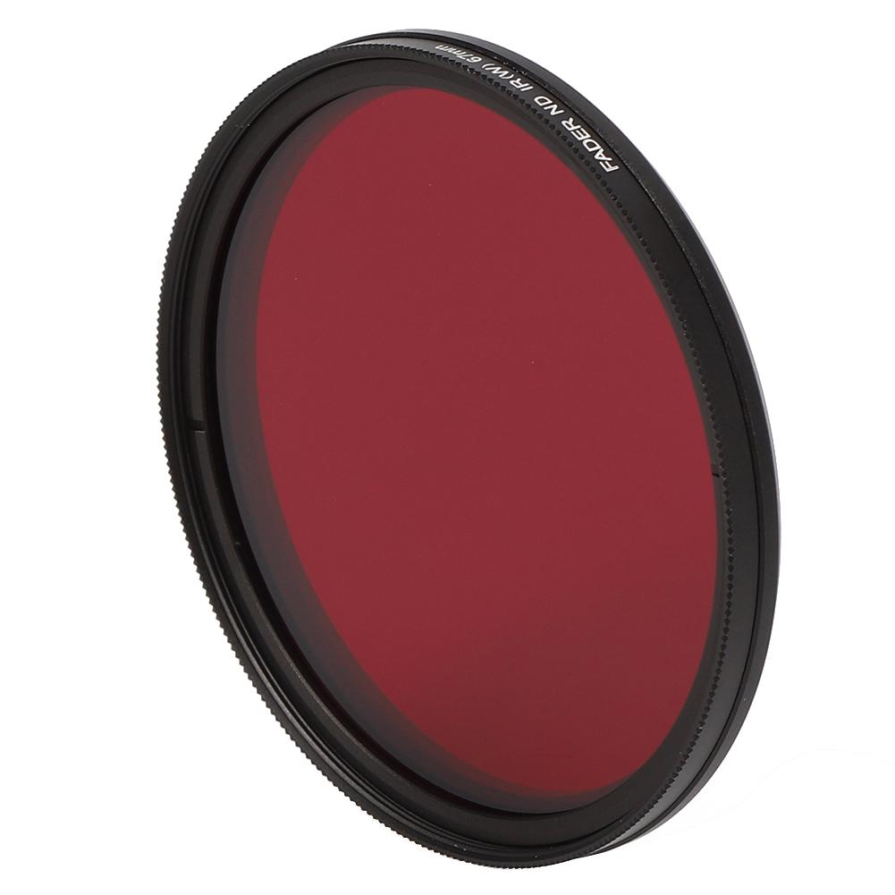 FOTGA Adjustable Infrared Filter Integrated Practical for IR Photography Creation67mm