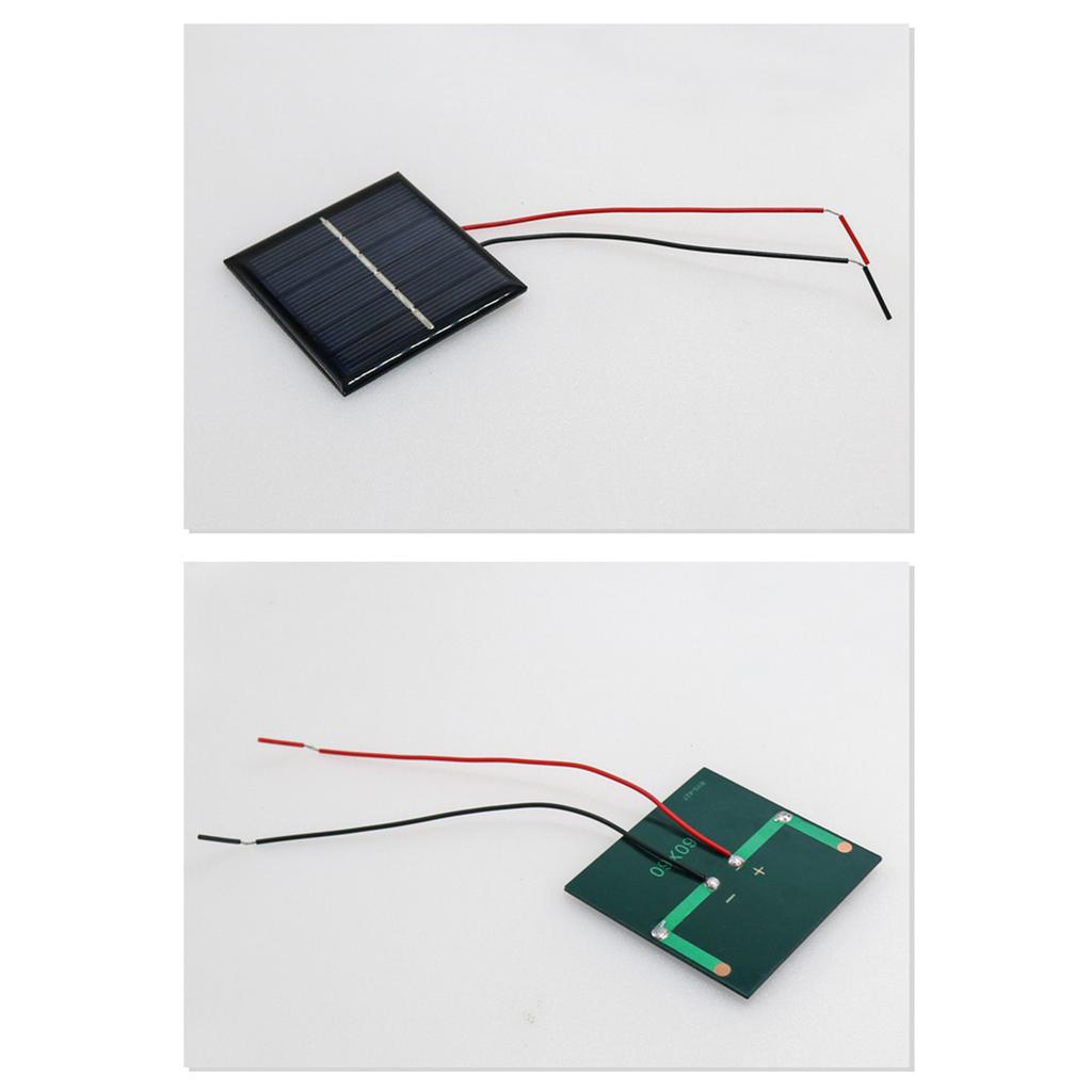 Polycrystalline Solar Panel Cells Charging Panel Solar Cell Plate Portable Solar Panel with Wire for Battery Charging
