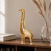 Ceramic Animal Figurine Nordic Contemporary Decoration Shiny Finish Dog for