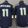 Seattle Seahawks NFL Football Jersey 11 Navy Blue Embroidered Premium Quality Mens Sports Fan Apparel
