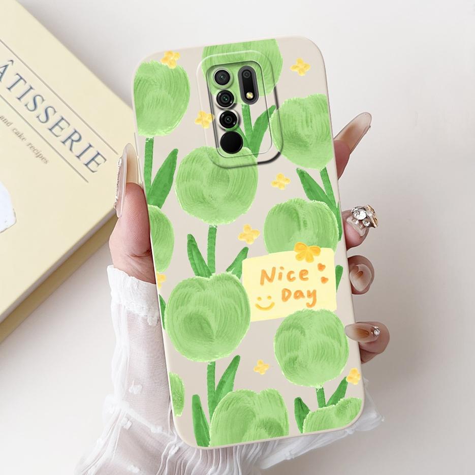 For Xiaomi Redmi 9 Case Stylish Candy Painted Cover Soft TPU Phone Case For Xiaomi Redmi 9 Prime Redm9 Back Covers 6.53'' Bumper