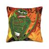 Sad Pepes Frog Hot Square Pillow Case Funny Meme Cushion Cover Novelty Zippered Decor Throw Pillow Case Cover for Seat 18"