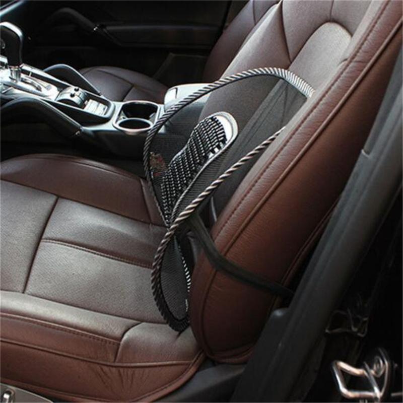 Car Seat Winter Pillows Lumbar Support Back Massager Waist Cushion For Chairs Home Office Relieve Pain
