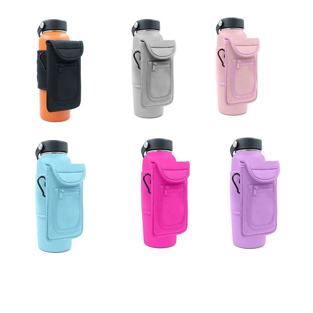Phone Holder Gym Bottle Pouch Portable Gym Sling Bag Magnetic Bottle Sleeve  Gym Equipment