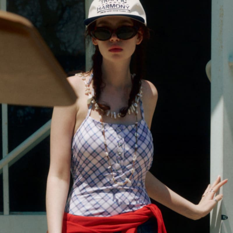 

TRAFFIC HARMONY TRAFFIC LANE logo TRUCKER HAT_NAVY Navy