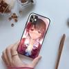 Katou Megumi Saekano Phone Case For IPhone 14 13 12 11 XS X 8 7 6 Plus Mini Pro Max SE 2022 Black PC TPU Glass Phone Cover