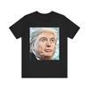 Elon Trump Graphic Print Crew Neck Art Unisex Jersey Short Sleeve Tee Shirt NEW