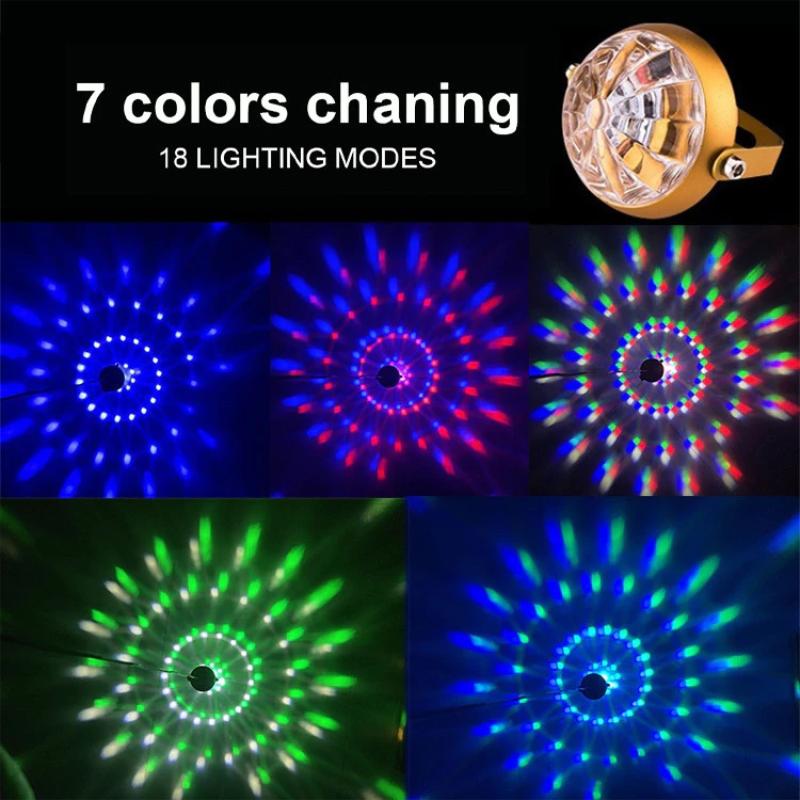 12/24V Car Truck Led Colorful Chassis Light Decorative Light Flashing Chassis Taillight Anti-fog Parking Brake Warning Lamp