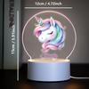 Cute Personalize Custom Unicorn Usb Atmosphere Table Lamp Usb Atmosphere Desk Lamp Usb Atmosphere Table Lamp