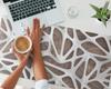 Vinyl Desk Mat with Stylish Print Openwork Structure 100X50 Cm