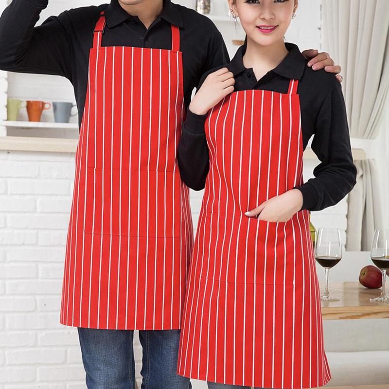 Pack of 2 Unisex Household Aprons with Pocket Kitchen Apron for Chef Restaurant Home Cleaning Serving Gardening Painting Cooking